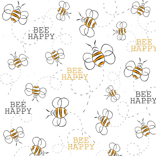 Bee Happy by Kimberly Allen (24 x 24)