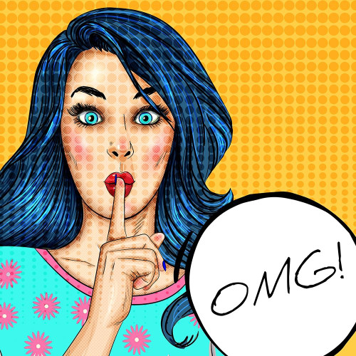 OMG Girl by Kimberly Allen (12 x 12)