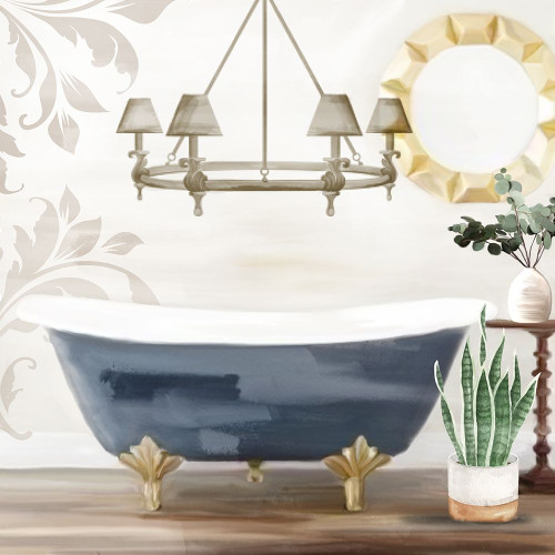 Bath 1 by Kimberly Allen (24 x 24)