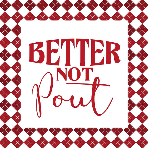 Better Not Pout by Kimberly Allen (24 x 24)