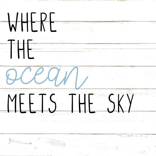 Eat Sleep Beach 4 by Kimberly Allen (24 x 24)