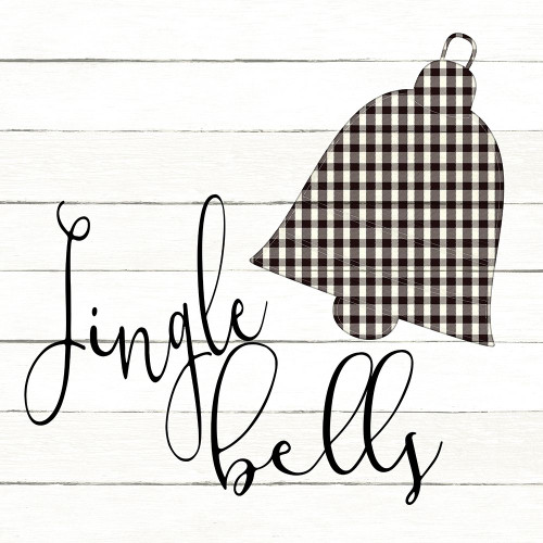 Jingle Bells Plaid by Kimberly Allen (24 x 24)