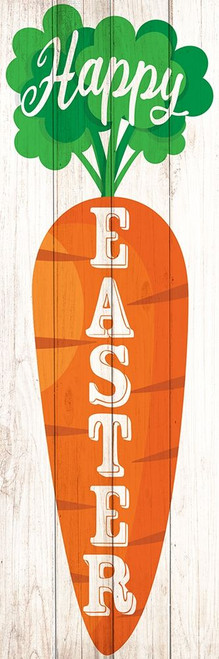 Happy Easter Carrot by Kimberly Allen (8 x 24)