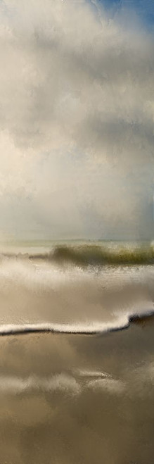 Golden Sea 3 by Kimberly Allen (8 x 24)