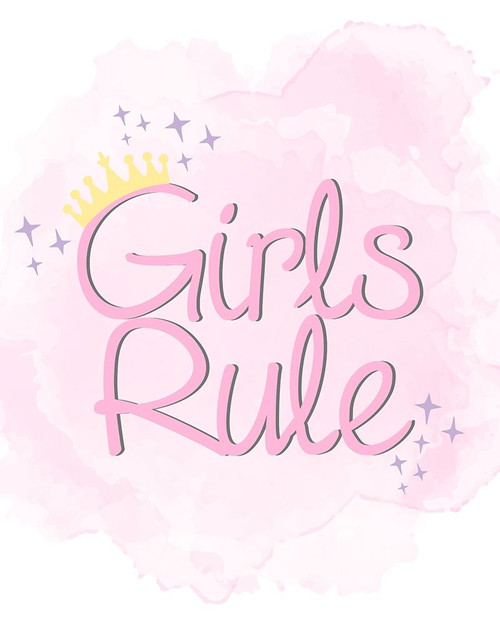 Girls Rule 1 by Kimberly Allen (18 x 24)
