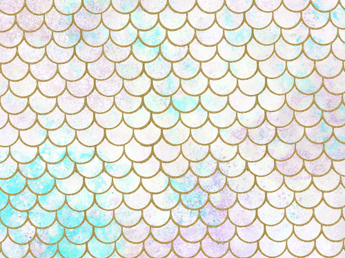 Mermaid Scales by Kimberly Allen (24 x 18)