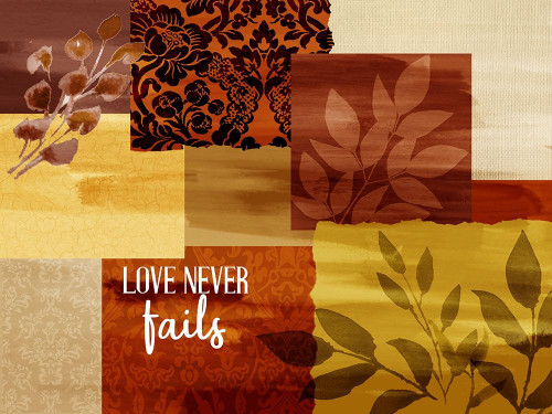 Love Never Fails by Kimberly Allen (24 x 18)