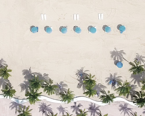 Aerial Beach 4 by Kimberly Allen (24 x 18)