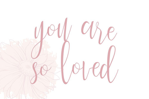 You are So Loved by Kimberly Allen (24 x 18)