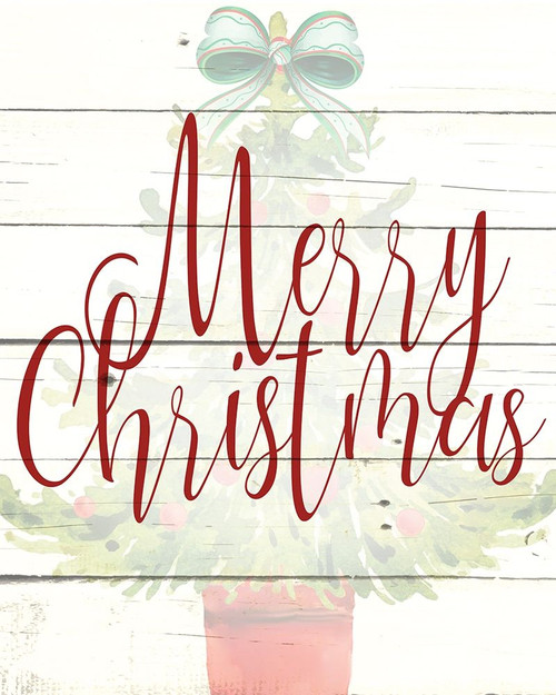 Merry Christmas Tree by Kimberly Allen (18 x 24)