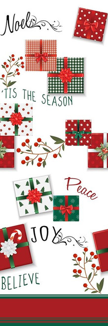 Christmas Presents Panel by Kimberly Allen (8 x 24)