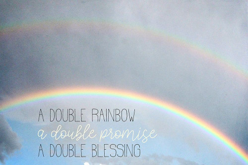 Double Rainbow by Kimberly Allen (24 x 18)