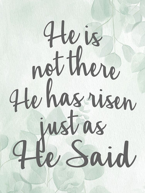 He is not There by Kimberly Allen (18 x 24)