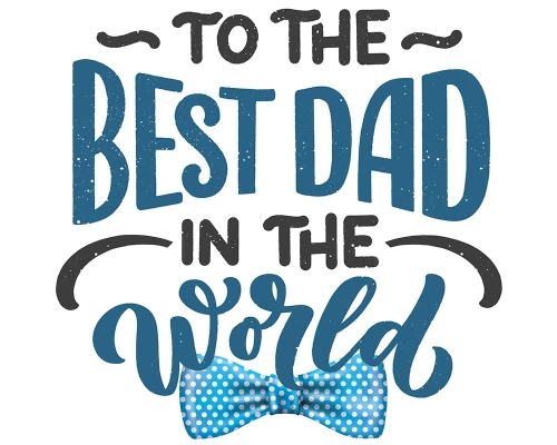 To the Best Dad by Kimberly Allen (24 x 18)
