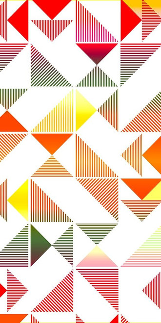 Triangle Panel 2 V2 by Kimberly Allen (12 x 24)