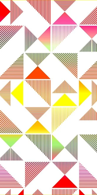 Triangle Panel 1 V2 by Kimberly Allen (12 x 24)