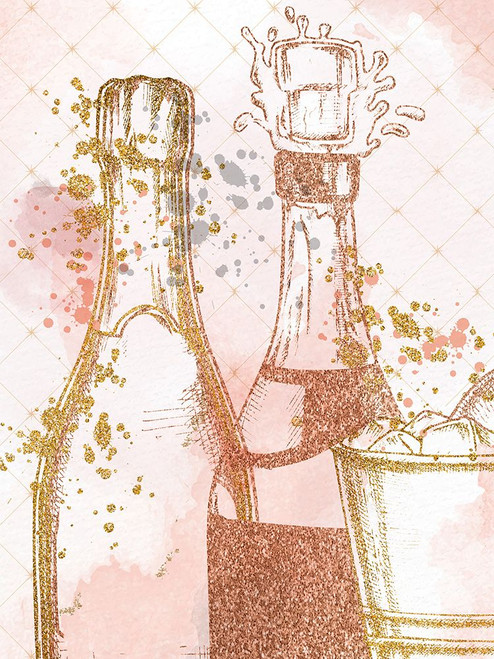Pink Champagne by Kimberly Allen (18 x 24)