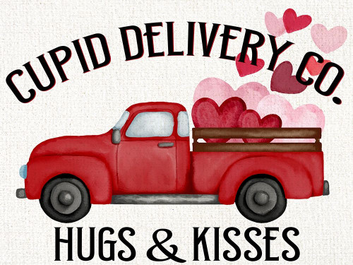 Cupid Delivery by Kimberly Allen (24 x 18)