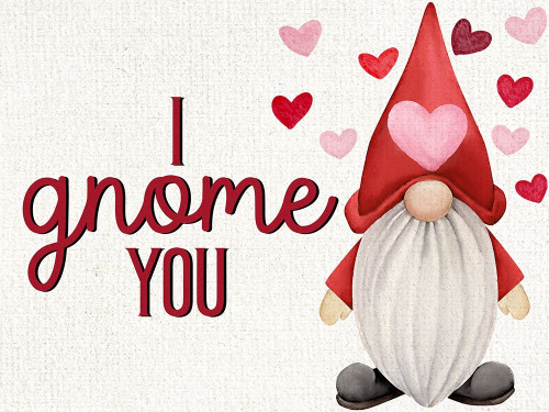 I Gnome You by Kimberly Allen (24 x 18)