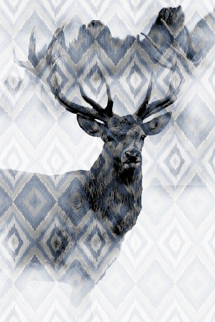 Ikat Deer by Kimberly Allen (18 x 24)