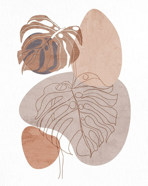 Sand Leaves 1 by Kimberly Allen (18 x 24)
