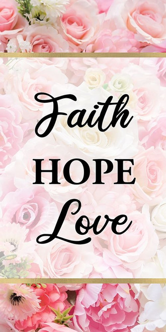 Faith Hope and Love 1 by Kimberly Allen (12 x 24)