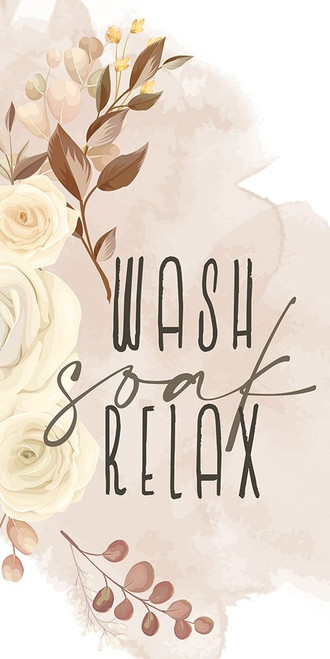 Wash Soak Relax 1_fall by Kimberly Allen (12 x 24)