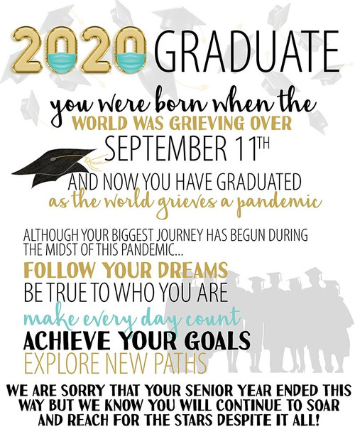 Graduate 2020 by Kimberly Allen (18 x 24)
