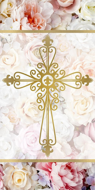 Faith Hope Floral 1 by Kimberly Allen (12 x 24)