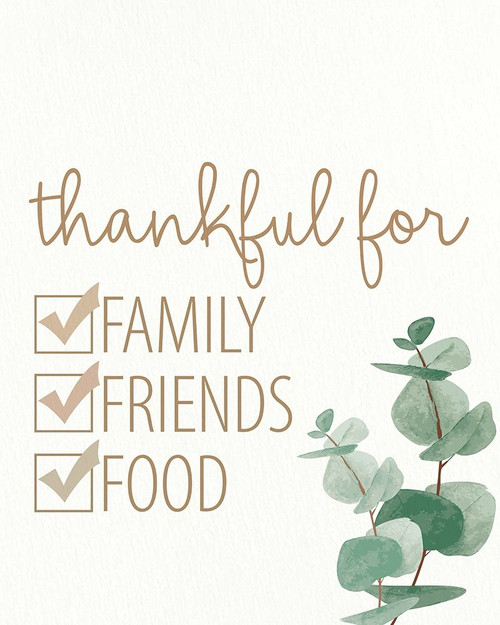 Thankful For by Kimberly Allen (18 x 24)