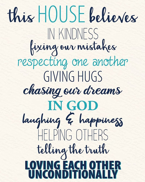 This House Believes by Kimberly Allen (18 x 24)