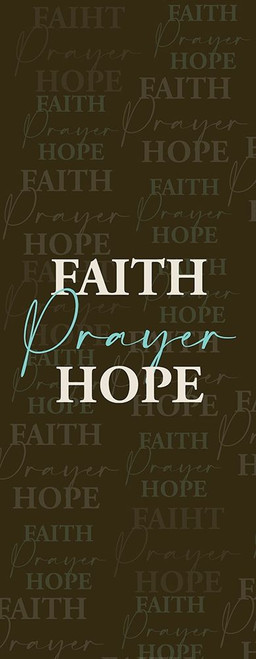 Faith Prayer by Kimberly Allen (9 x 24)