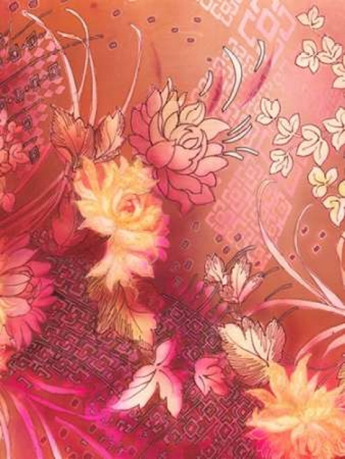 Crimson Collage 5 Poster Print by  May (11 x 14) Crimson Collage 5 Poster Print by  May (11 x 14)