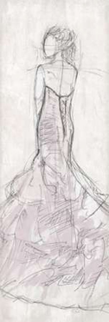 Dress Back Poster Print by  OnRei (10 x 20)