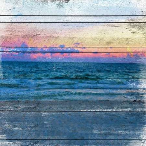 Beach Blues 2 Poster Print by Cynthia Alvarez (12 x 12)