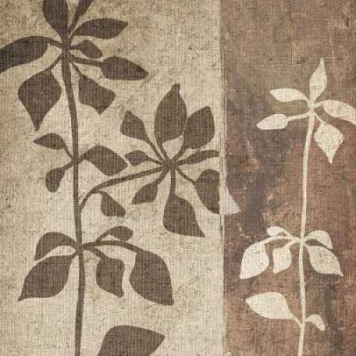 Neutral Leaves I Poster Print by Kristin Emery (12 x 12)