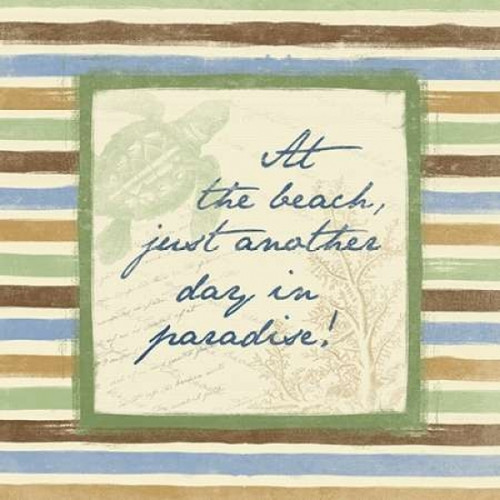 Paradise Poster Print by Jace Grey (12 x 12)