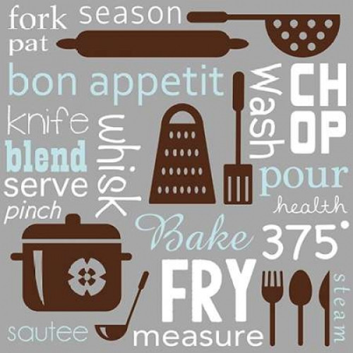 Kitchen Image Poster Print by Lauren Gibbons (12 x 12)