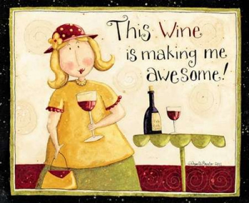 Wine Season Poster Print by Dan DiPaolo (8 x 10)