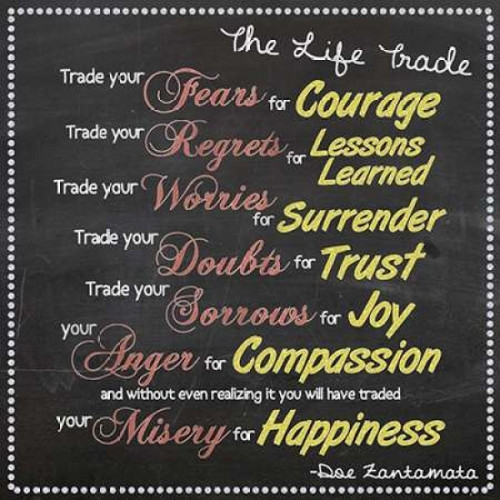 Life Trade Yellow Poster Print by Lauren Gibbons (12 x 12)