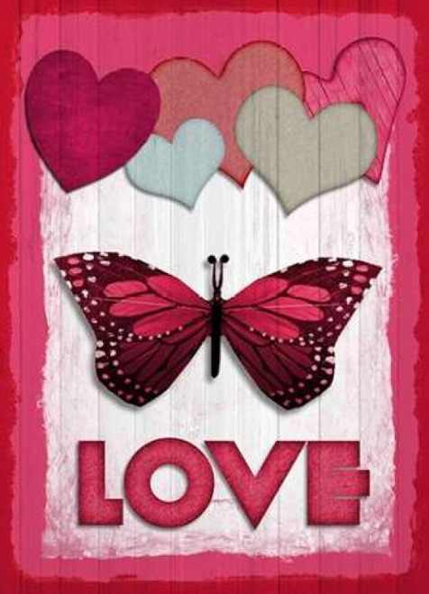 Valentines Day Love Poster Print by  Kimberly Allen  (9 x 12)