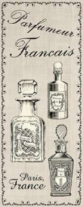 Perfume Linen 1 Poster Print by Lauren Gibbons (10 x 20)