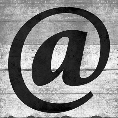 SHIFT KEY @ Poster Print by Jace Grey (12 x 12)