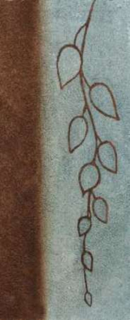 Cascading Leaves I Poster Print by Kristin Emery (10 x 20)