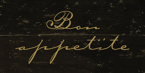 Bon Appetite Poster Print by Alicia Vidal (20 x 10)