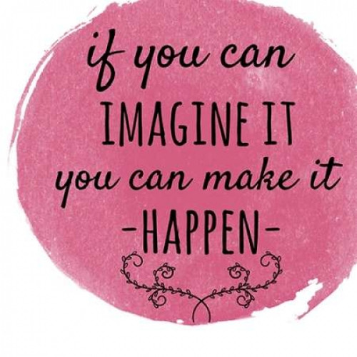 Imagine It Poster Print by Jelena Matic (12 x 12)