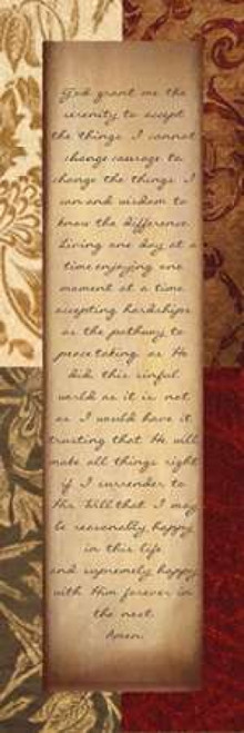 SERENITY Poster Print by Taylor Greene (8 x 24)