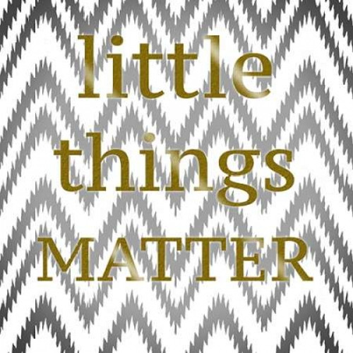 Little Things Matter Poster Print by Taylor Greene (12 x 12)