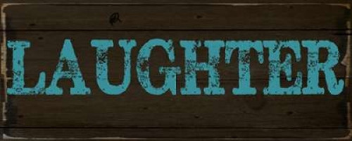 LAUGHTER 2 Poster Print by Taylor Greene (10 x 20)