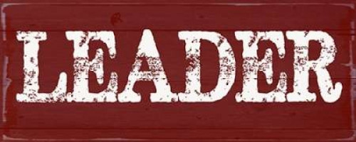 LEADER Poster Print by Taylor Greene (10 x 20)